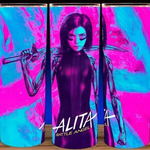 Alita Battle Angel SciFi Action Movie Cup Mug Tumbler 20oz
